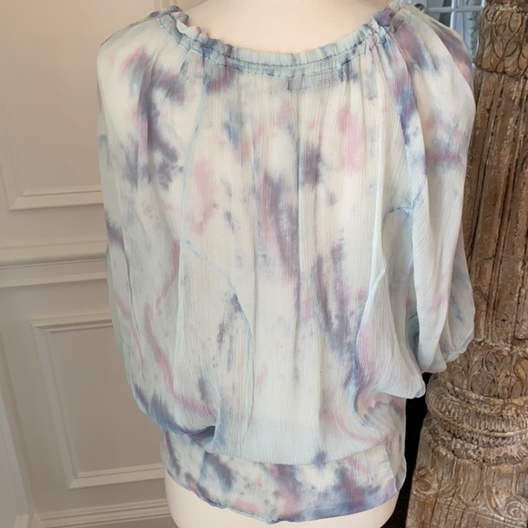 Gypsy 05 Silk Tie Dye Blouse - Picture 5 of 7